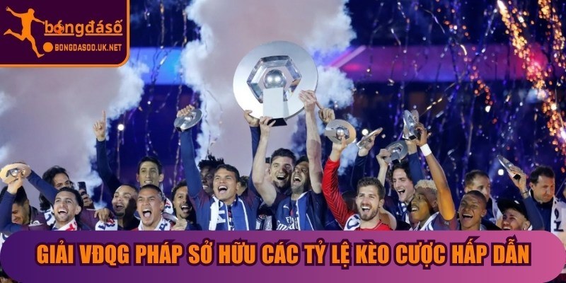 Giải VĐQG Pháp sở hữu các tỷ lệ kèo cược hấp dẫn