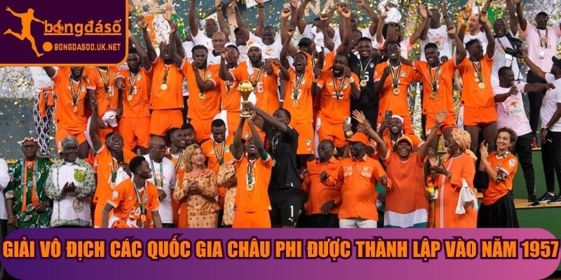 Giải vô địch các quốc gia Châu Phi được thành lập vào năm 1957