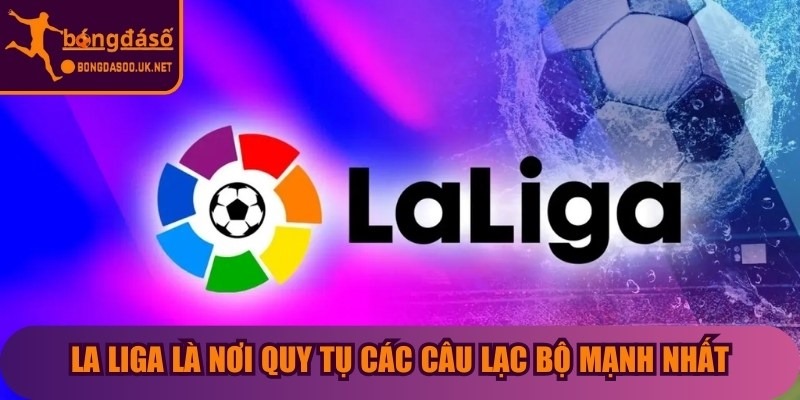 La Liga là nơi quy tụ các câu lạc bộ mạnh nhất tranh tài mỗi mùa giải