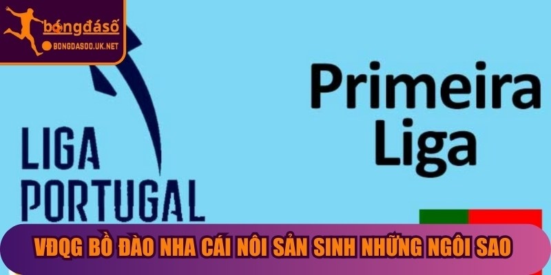 VĐQG Bồ Đào Nha cái nôi sản sinh những ngôi sao hàng đầu châu Âu.